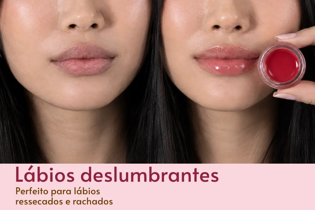 Pote do balm labial HoneyKiss sabor Cereja, cercado de cerejas, foto 5